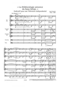 La Météorologie annonce du beau temps von Jean Françaix (Download) 