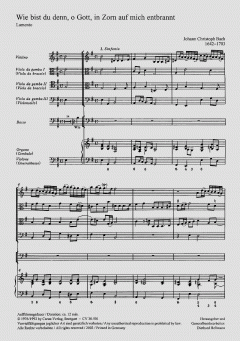 Wie bist du denn, o Gott (Johann Christoph Bach) 