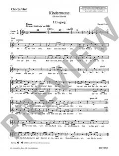 Kindermesse von Harald Feller (Download) 