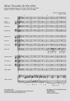 Meine Freundin, du bist schön (Johann Christoph Bach) 