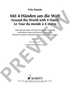 Mit 4 Händen um die Welt von Fritz Emonts 