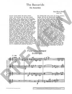 Die Bassariden von Hans Werner Henze (Download) 