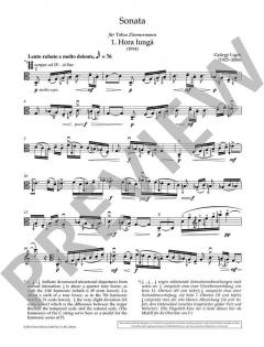 Sonate von György Ligety (Download) 