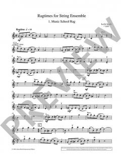 Ragtimes for String Ensemble von Leslie Searle (Download) 