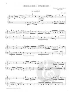 Inventionen BWV 772-801 von Johann Sebastian Bach (Download) 