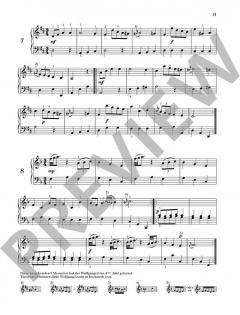 Notenbuch für Nannerl von Leopold Mozart (Download) 