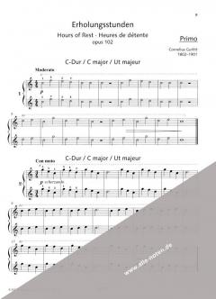 Erholungsstunden op. 102 von Cornelius Gurlitt (Download) 