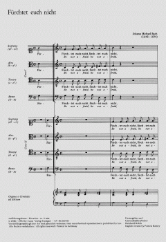 Fürchtet euch nicht (Johann Michael Bach) 