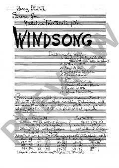 Windsong von Harry Partch (Download) 