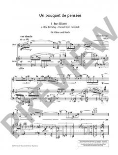 Un bouquet de pensées von Heinz Holliger (Download) 