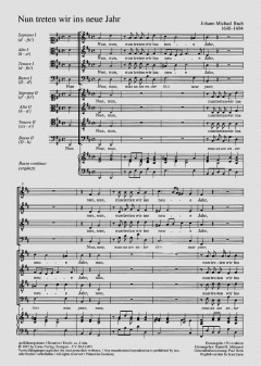 Nun treten wir ins neue Jahr (Johann Michael Bach) 
