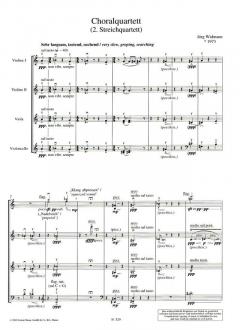Choralquartett von Jörg Widmann (Download) 