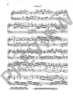 15 dreistimmige Inventionen BWV 787-801 von Johann Sebastian Bach (Download) 