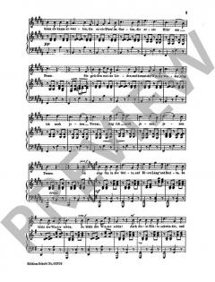 Der Musensohn / Frühlingsglaube von Franz Schubert (Download) 