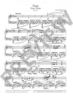 Elegie op. 3/1 von Sergei Rachmaninow (Download) 