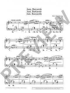 Die Jahreszeiten op. 37/6 von Peter Iljitsch Tschaikowsky (Download) 