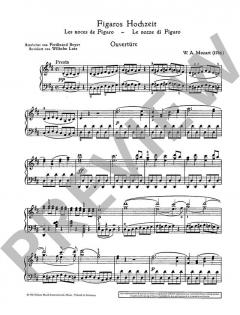 Figaros Hochzeit KV 492 von Wolfgang Amadeus Mozart (Download) 