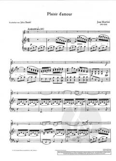 Plaisir d'amour von Johann Paul Aegidius Martini (Download) 