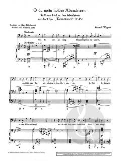 O du mein holder Abendstern WWV 70 von Richard Wagner (Download) 