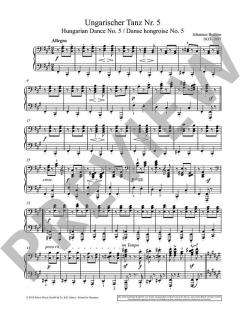 Ungarischer Tanz Nr. 5 von Johannes Brahms (Download) 