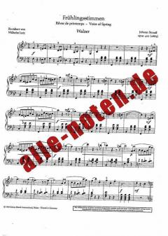 Frühlingsstimmen op. 410 von Johann Strauss (Sohn) (Download) 