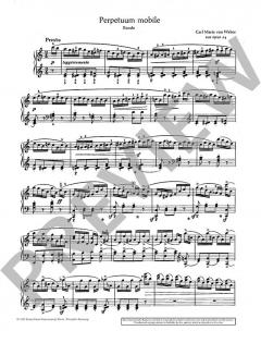 Perpetuum mobile op. 24 von Carl Maria von Weber (Download) 