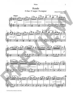 Rondo F-Dur von Johann Christian Bach (Download) 