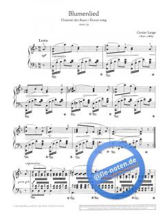 Blumenlied op. 39 von Gustav Lange (Download) 