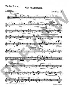 Großmütterchen op. 20 von Gustav Lange (Download) 