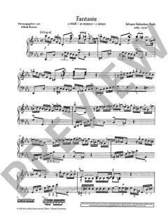 Fantasie c-Moll BWV 906,1 von Johann Sebastian Bach (Download) 