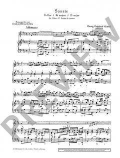 Sonate XIII D-Dur von Georg Friedrich Händel (Download) 