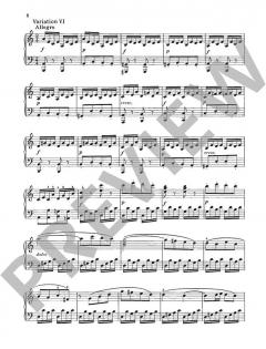 6 Variationen in a-Moll op. 107 Nr. 7 von Ludwig van Beethoven (Download) 