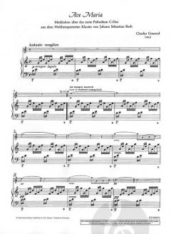 Ave Maria von Johann Sebastian Bach (Download) 