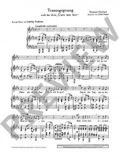 Herr, du und Gott (Trauungsgesang) von Tommaso Giordani (Download) 