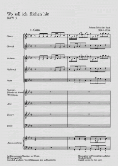 Wo soll ich fliehen hin von Johann Sebastian Bach (Download) 