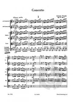 Concerto grosso C-Dur op. 47/2 RV 533/PV 76 von Antonio Vivaldi 