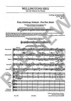 Wellingtons Sieg oder die Schlacht bei Vittoria von Ludwig van Beethoven 