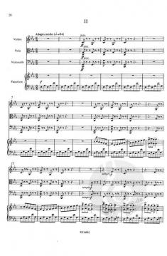 Klavierquartett Nr. 2 op. 45 von Gabriel Fauré 