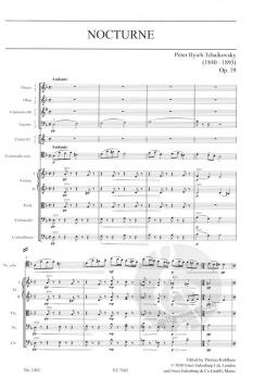 Nocturne op. 19 von Peter Iljitsch Tschaikowsky 