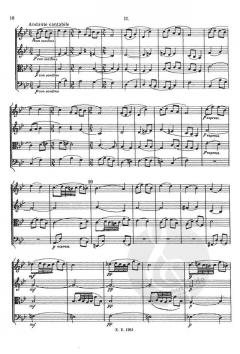 Streichquartett Nr. 1 D-Dur op. 11 CW 90 von Peter Iljitsch Tschaikowsky im Alle Noten Shop kaufen