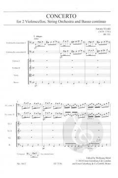 Concerto g-Moll RV 531 (P 411, F 3/2) von Antonio Vivaldi 