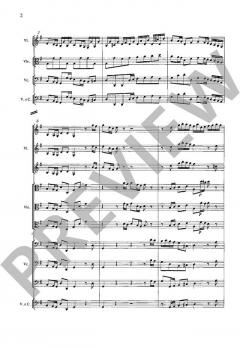 Brandenburgisches Konzert Nr. 3 in G-Dur BWV 1048 von Johann Sebastian Bach 