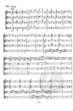 Streichquartett C-Dur, Kaiserquartett op. 76/3 Hob. III:77 von Joseph Haydn im Alle Noten Shop kaufen