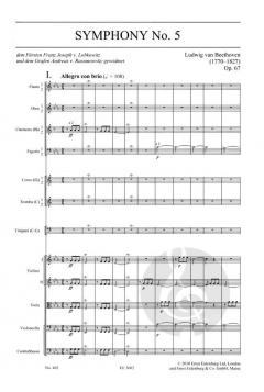 Symphonie Nr. 5 c-Moll op. 67 von Ludwig van Beethoven 