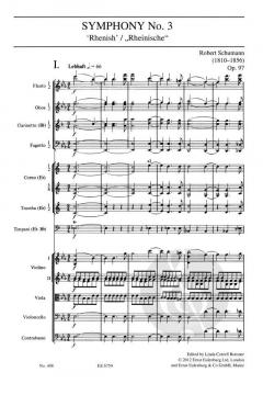 Sinfonie Nr. 3 Es-Dur op. 97 von Robert Schumann 