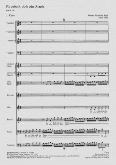 Es erhub sich ein Streit (J.S. Bach) 