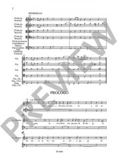 L'Orfeo SV 318 von Claudio Monteverdi 