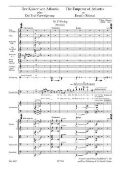 Der Kaiser von Atlantis oder die Todverweigerung op. 49b von Viktor Ullmann 