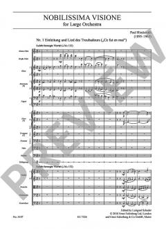 Nobilissima Visione von Paul Hindemith 