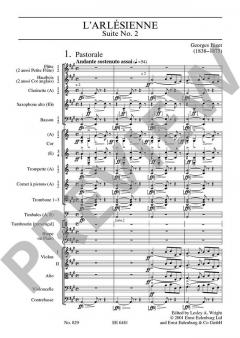 L'Arlésienne Suite Nr. 2 von Georges Bizet 